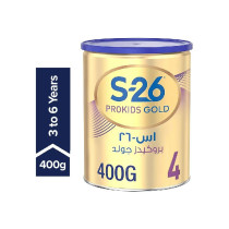 S26 Pro Kids Gold Stage 4 Premium Formula Milk Powder With Vanilla Flavor From 3-6 Years 400g