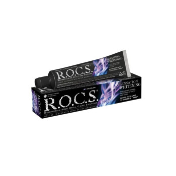 Rocs Sensation Whitening Toothpaste 40g