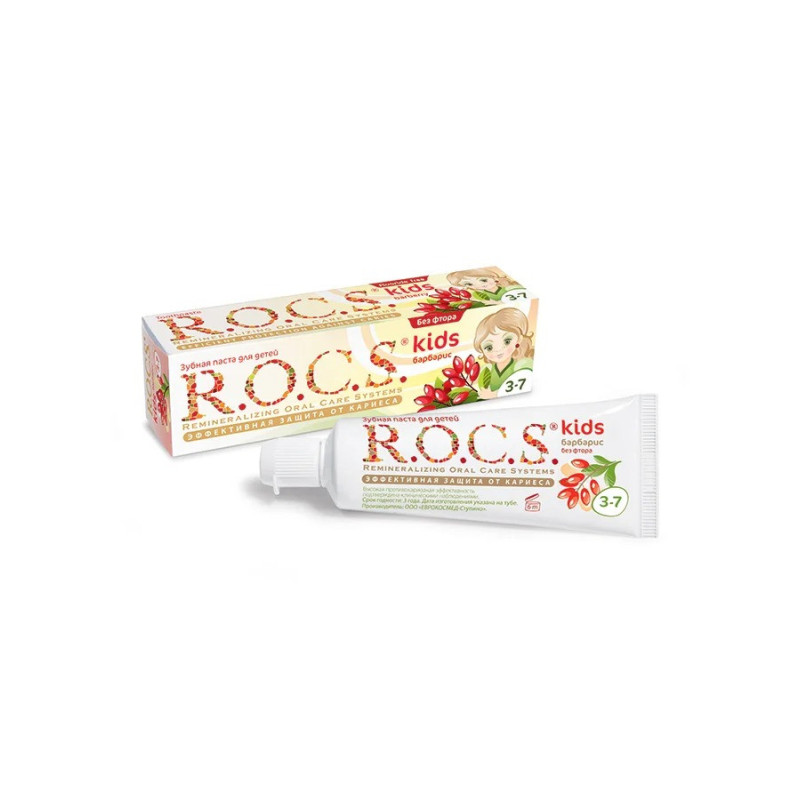 Rocs Barberry Toothpaste