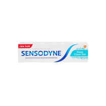 Sensodyne Toothpaste For Sensitive Teeth, Deep Clean Gel With Foam Boost Technology 75ml