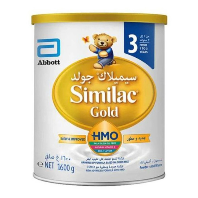 Similac Gold 3 HMO Growing-Up Formula Milk 1600grams