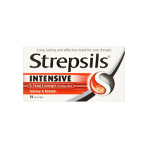 Strepsils Intensive Honey And Lemon Flurbiprofen - 16 Lozenges