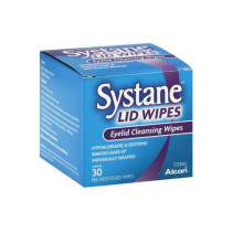 Systane 30-Piece Eyelid Cleansing Wipe Set White