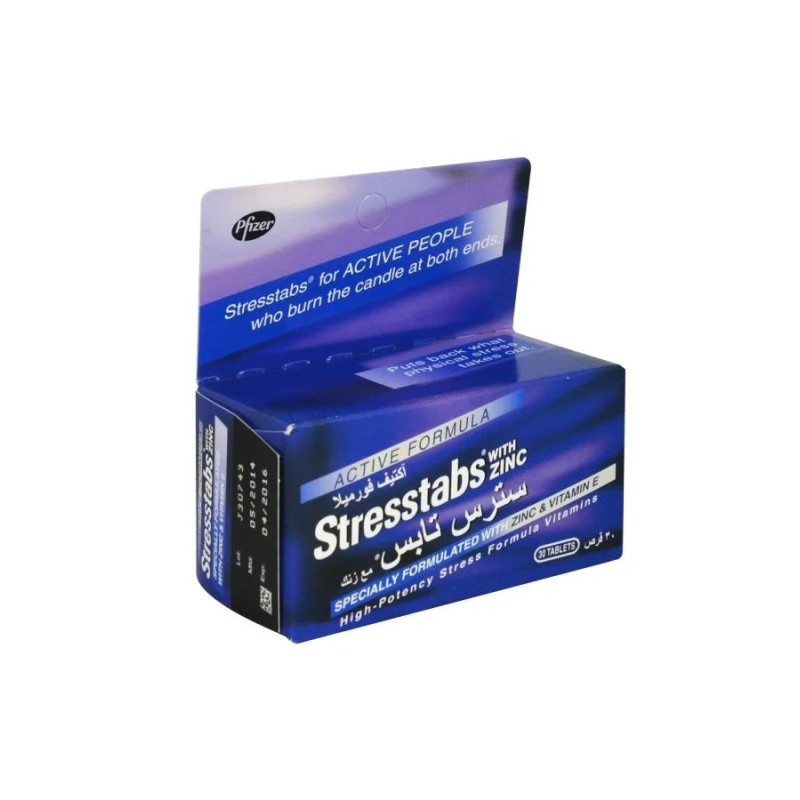 Stresstabs Stresstabs With Zinc 30 Tablets