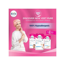 Veet Pure Legs And Body Wax Strips 20 Strips