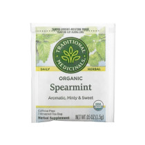 Traditional Medicinals Organic Spearmint Herbal - 16 Tea Bags