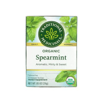Traditional Medicinals Organic Spearmint Herbal - 16 Tea Bags