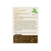 Traditional Medicinals Organic Lemon Balm Tea 16 Bags 0.85grams
