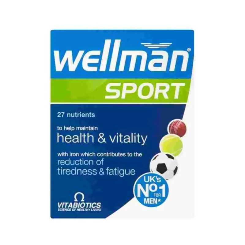 Vitabiotics Wellman Sport - 30 Tablets