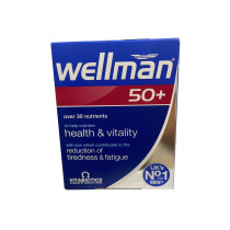 Vitabiotics Wellman 50+ - 30 Tablets