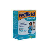 Vitabiotics Wellkid Immune Chewable 30 Tablets