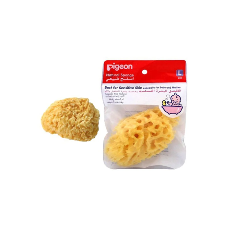 Pigeon Natural Sponge - Yellow