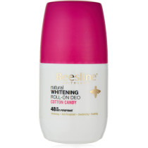 Beesline Whitening Roll-On Cotton Candy Deodorant White/Pink/Gold 50ml