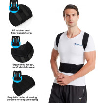 UK+ Upper Back Posture Corrector Neoprene Posture Corrector Scoliosis Back Brace Spine Corset Belt Shoulder Therapy Waist Lumbar Support Poor Posture Correction