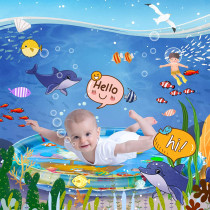 UK+ Tummy Time Water Play Mat, Infant Baby Water Mat Toys for 0 3 6 9 12 Months Newborn Infant Toddler Boy Girl