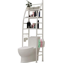 3 Layers Metal Shelf Over Toilet Space Saving Storage Rack For Bathroom Cabinet Shelving Kitchen Saver Organizer By Myamz Store