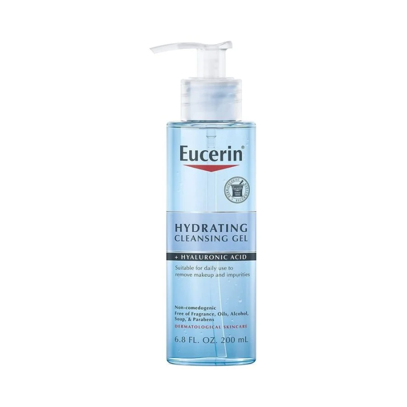 Eucerin Hydrating Face Cleansing Gel Enriched With Hyaluronic Acid 200ml