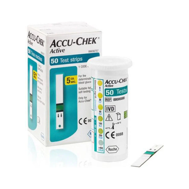 ACCU-CHEK Active Sugar Test Strips -1 Pack