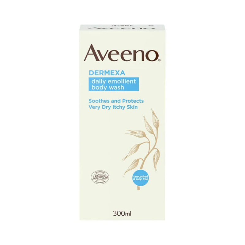 Aveeno Dermexa Daily Emollient Body Wash MultiColour 300ml