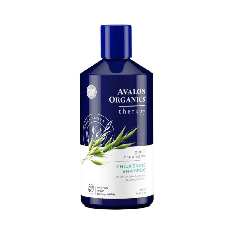 Avalon Organics Biotin B-Complex Thickening Shampoo Clear 414ml