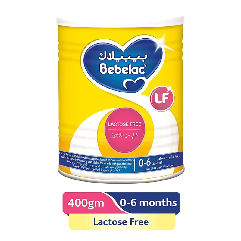 Bebelac Lactose Free Formula Milk 400g