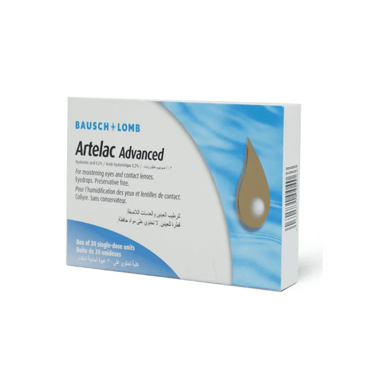 Bausch + Lomb Artelac Advanced For Moistening Eyes And Contact Lenses