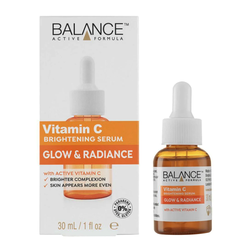 Balance Active Formula Vitamin C Brightening Glow And Radiance Serum 30ml