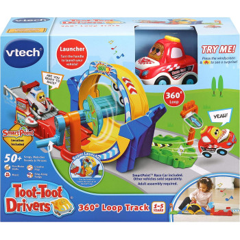 Vtech Toot Toot Drivers 360 Degree Loop Track Baby Toy