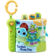 Vtech Turtle S Busy Day Soft Book Green