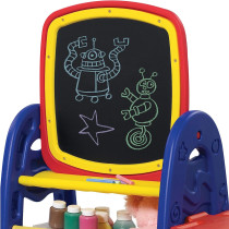 Crayola Doublesided Easel With A 6In1 Creativity Center Board