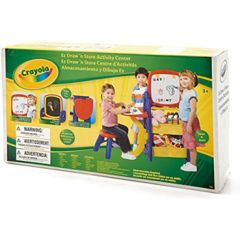 Crayola Doublesided Easel With A 6In1 Creativity Center Board