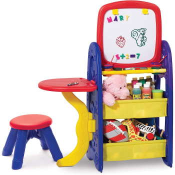 Crayola Doublesided Easel With A 6In1 Creativity Center Board