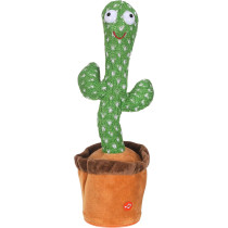 Beautiful And Cute Big Eyed Dancing Cactus Plush Stuffed Toy With Music