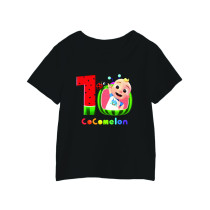AL Amal Cocomelon 1 year Old T-Shirts, Cocomelon black