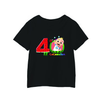 AL Amal Cocomelon 4 year Old T-Shirts, Cocomelon black