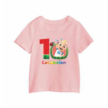 AL Amal Cocomelon 1 year Old T-Shirts, Cocomelon Pink