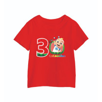 AL Amal Cocomelon 3 year Old T-Shirts, Cocomelon Red