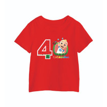 AL Amal Cocomelon 4 year Old T-Shirts, Cocomelon Red