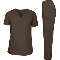 House Keeping Staff Uniform Cleaner Uniform Housemaid Uniform ( Brown )
