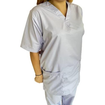 House Keeping Staff Uniform Cleaner Uniform Housemaid Uniform, Light Purple