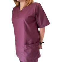 House Keeping Staff Uniform Cleaner Uniform Housemaid Uniform ( Maroon )