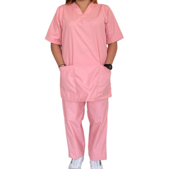 House Keeping Staff Uniform Cleaner Uniform Housemaid Uniform ( Peach )