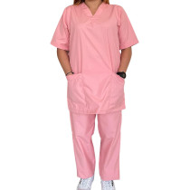 House Keeping Staff Uniform Cleaner Uniform Housemaid Uniform ( Peach )
