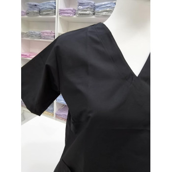 House Keeping Staff Uniform Cleaner Uniform Housemaid Uniform ( Black )