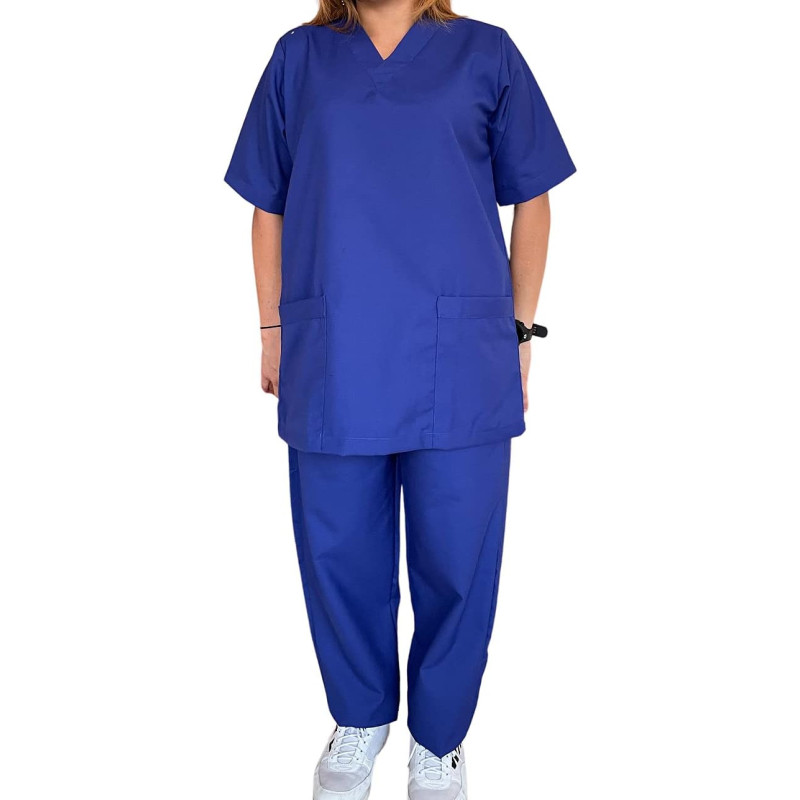 House Keeping Staff Uniform Cleaner Uniform Housemaid Uniform ( Royal Blue )