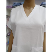 House Keeping Staff Uniform Cleaner Uniform Housemaid Uniform ( White )