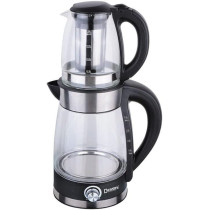 Dessini Electric Tea Maker With Kettle 2 L 2200 W 7007 Clear Black
