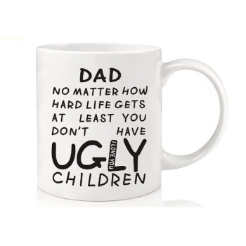 Father's Day Gift Best Dad Ever Birthday Gift New Dad Gift Coffee Mug White
