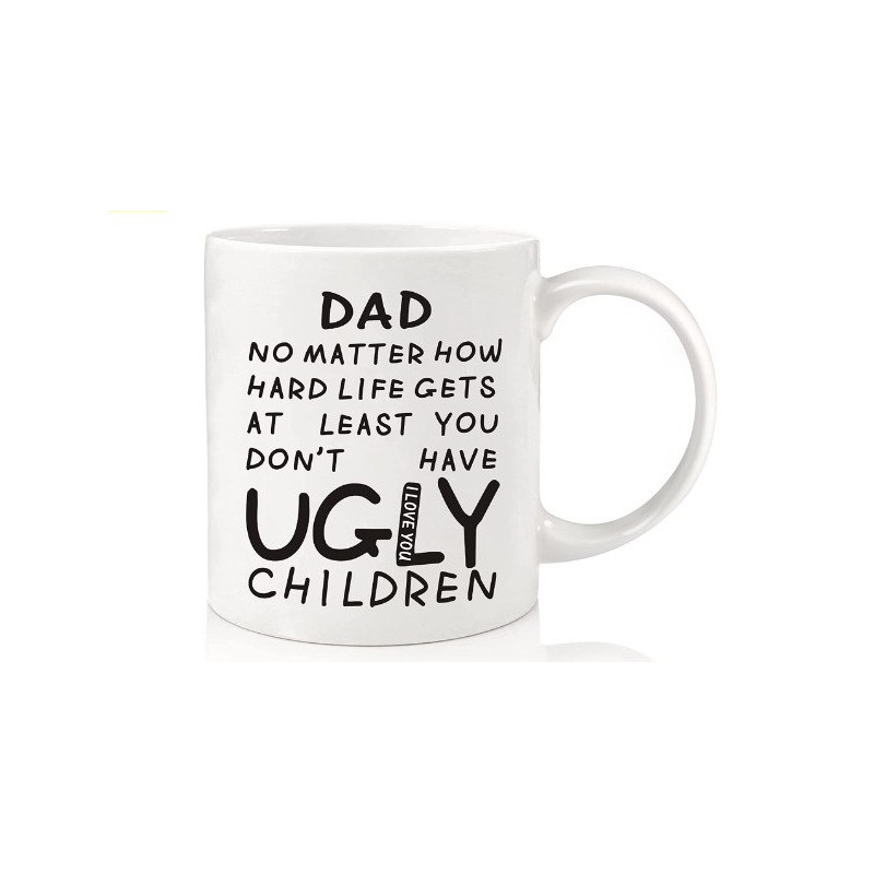 Father's Day Gift Best Dad Ever Birthday Gift New Dad Gift Coffee Mug White