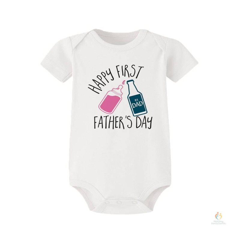 Soft Cotton Baby Rompers Fathers Day Special